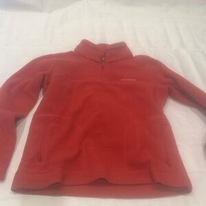 Columbia Vibrant Red Fleece Jacket